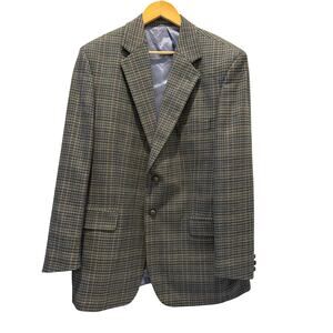 NWOT Triona Design 100% Wool Heritage Plaid Blazer Men’s 42L | Made in Ireland